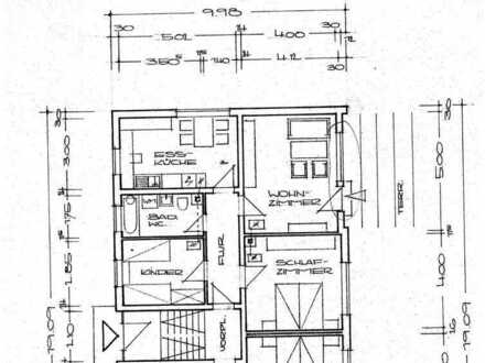 Einfach 3,5-Zimmer-Wohnung mit Garten und Wintergarten in Ravensburg Knollengraben