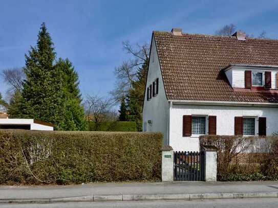 Germering-Unterpfaffenhofen- Doppelhaushälfte mit schönem Grundstück