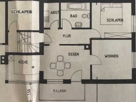 Erschwingliche, geräumige und gepflegte 4-Raum-Wohnung mit Balkon in Münster