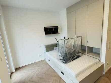 Süd-Terrasse!!! Moderne möblierte 1-Zimmer Single Wohnung mit EBK und Abstellkammer!!!!!
