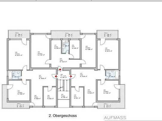 Vermietete 2. Obergeschoß Wohnung in Erlensee zu verkaufen.