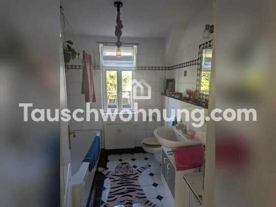 Tauschwohnung: Dachgeschosswohnung, Tageslichtbad, Terrasse, Keller