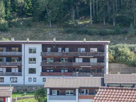 Gemütliche Schwarzwaldwohnung : 3 Zimmer Eigentumswohnung mit Balkon