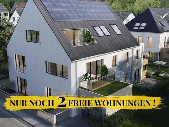 Sonnige 3 - 3,5 Zimmer DG Wohnung mit zwei Balkonen - A+