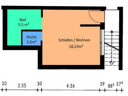 1-Zimmer-Single-Appartment in Mainz Finthen