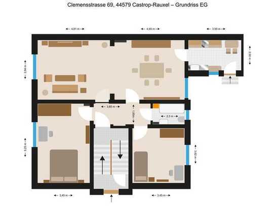 Charmante 4-Zimmer-Wohnung in bester Citylage von Castrop-Rauxel