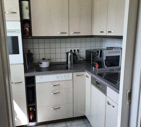 Exklusive 2-Zimmer-Erdgeschosswohnung mit Einbauküche in Neuburg