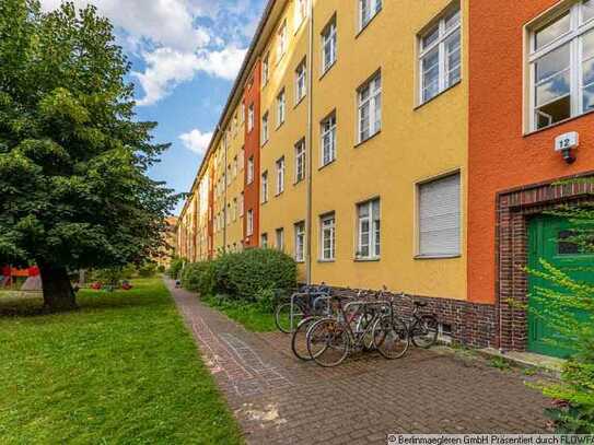 Bezugsfreie 2,5 Zimmerwohnung mit Loggia im Brüsseler Kiez Wedding