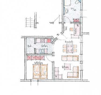 Moderne 2 Zimmer Wohnung- provisionsfrei - Neuwertig Sennfeld/Rempertshag