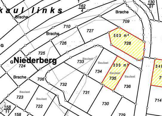 Veräußerung von drei Baugrundstücken in Koblenz Niederberg