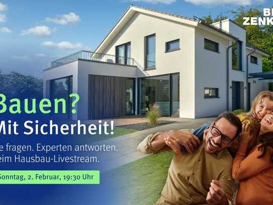 Traumhaftes Eigenheim: Energieeffizientes Fertighaus von Bien Zenker auf Traumgrundstück!