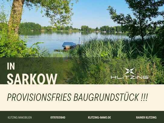 PROVISIONSFREI - 1200m² Baugrundstück in Sarkow am Schwielochsee ca. 200 Meter vom See