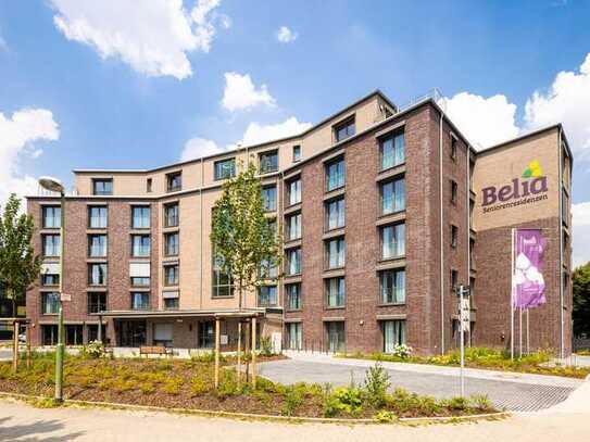 Wohnen am Stauderkreisel – Charmante 2-Zimmer-Seniorenwohnung mit EBK und Dachterrasse