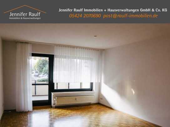 Großzügige 2-Zimmer-Wohnung mit Balkon und PKW-Stellplatz