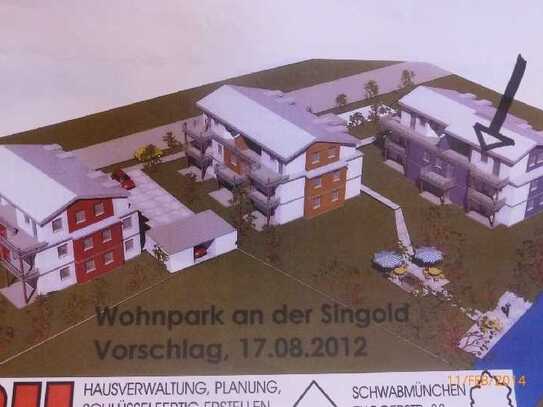 Penthousewohnung zentral am Singold-Stadtgarten