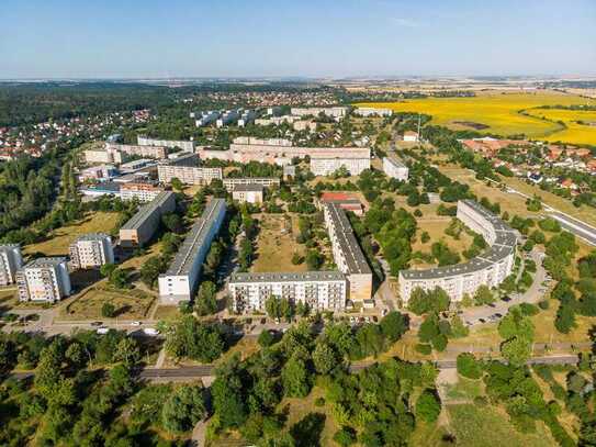 2-Raum-Wohnung - mit Balkon und Dusche - 57 qm