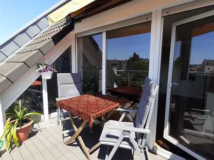 Sonnige Maisonettewohnung 97 m² Grundfläche mit Westausrichtung