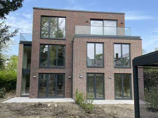 Hochwertige 2-Zi-Neubau-Wohnung in Elbnähe zu vermieten, mit Gartenanteil