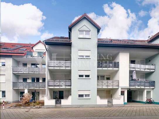 Stilvoll wohnen auf 82 m² mit EBK, Loggia und TG-Stellplatz in Lampertheim