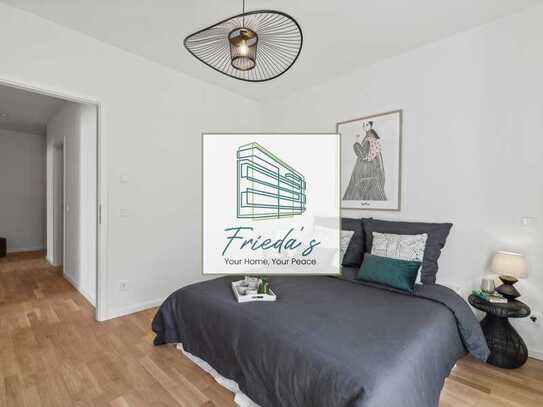 Elegantes Neubauapartment: 3-Zimmer-Wohnung in Friedenau mit Balkon und Einbauküche