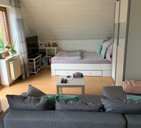 Schöne, geräumige ein Zimmer Wohnun in Münster, Hiltrup- Ost. Schönen benutzbaren Balkon,