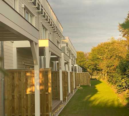 Schöne 2 Zimmer-Wohnung in modernem Holzhaus