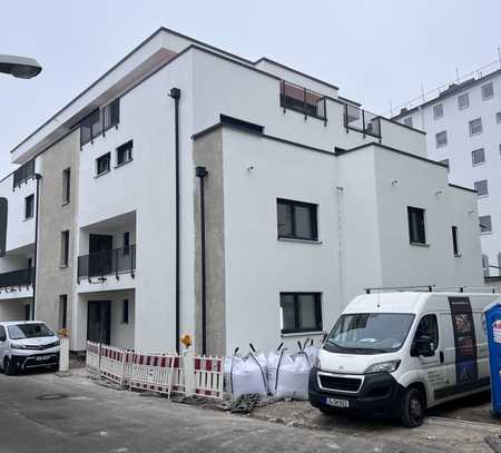 Erstbezug 2-Zimmer Neubauwohnung 2.OG + TG + Keller + Aufzug, 33qm Terrasse, Lechhausen