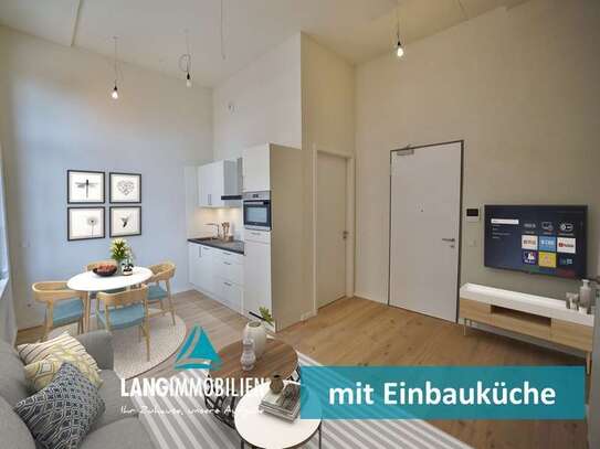 ++Exklusives Wohnen in industriellem Ambiente: 2-Zimmer-Wohnung mit Balkon ++