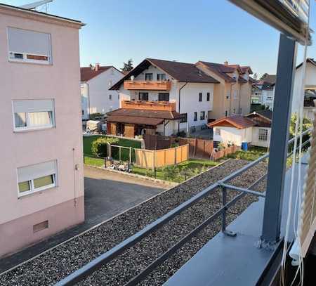 Schöne 3-Zimmer-Wohnung mit großer Loggia in Schriesheim