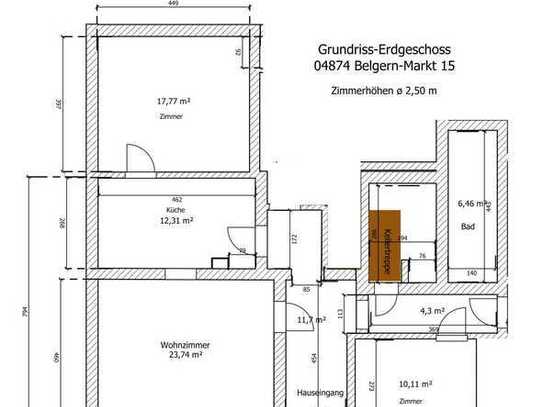 3-Raum-Wohnung in Belgern