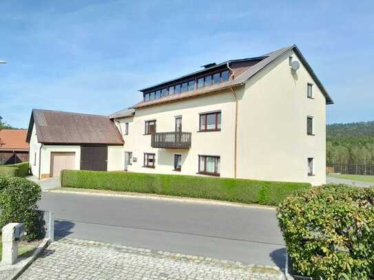 Zweifamilienhaus (3 Wohnungen) in ländlicher Naturlage mit malerischer Aussicht