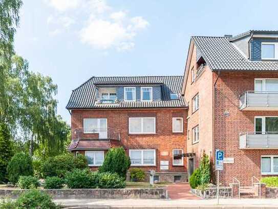 Buchholz - Zentrum - 3-Zimmer-Wohnung im Herzen von Buchholz, Endetage mit Loggia