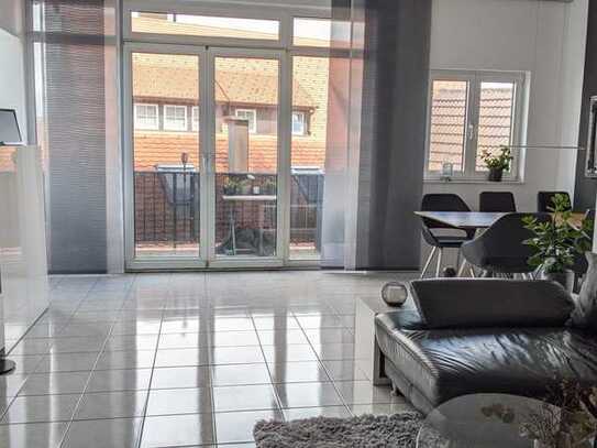 Attraktive 3,5-Zimmer-Wohnung mit Balkon und Einbauküche in Malsch