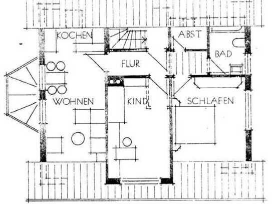 Erstbezug nach Sanierung: 2,5-Zimmer-DG-Wohnung mit EBK und Balkon in Herdwangen