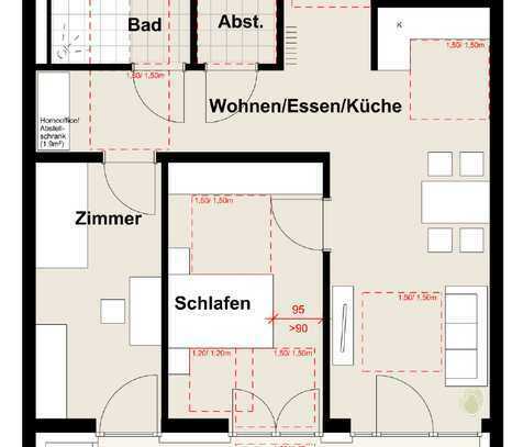 ++ Moderne, energieeffiziente Stadtwohnung mit Balkon in LD-Zentrum! ++