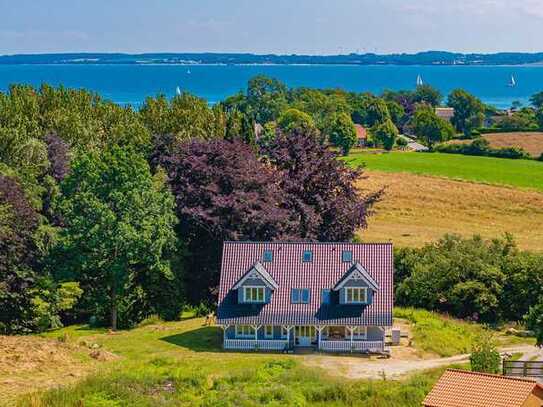 Idyllisches Schwedenhaus im Grünen an der Eckernförder Bucht