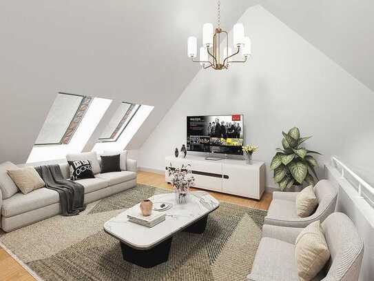 2-Zimmer Maisonette mit Empore: Modernes Wohnen mit Charme in der Hofheimer Altstadt!