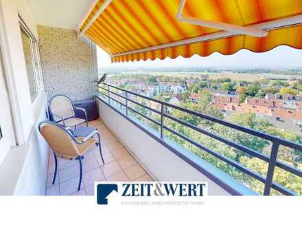 Erftstadt-Liblar! Gepflegte 4-Zimmer Eigentumswohnung mit Südloggia und Panoramablick! (SN 4562)
