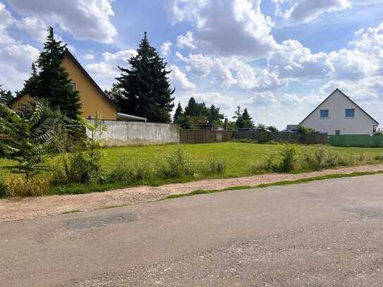 Baugrundstück in Zörbig: 836m² - Zentrale und beliebte Lage im Baugebiet "Flutgraben"