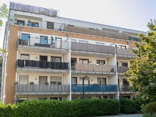 Charmante 2-Zimmer-Erdgeschosswohnung mit Terrasse im Gallus