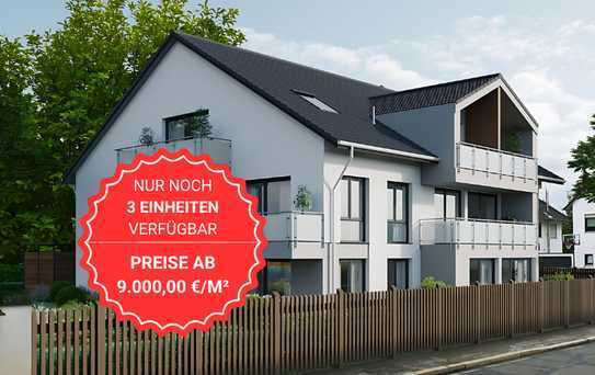 NEUBAU - Attraktive 3-Zimmer-Wohnung mit West-Balkon in Waldtrudering