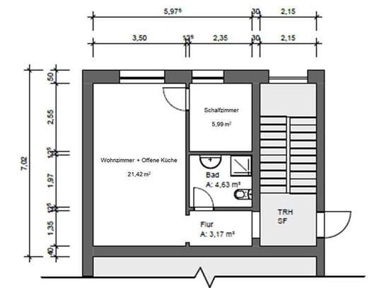 4 Studio-Apartments@36 m². Erstbezug nach Sanierung.