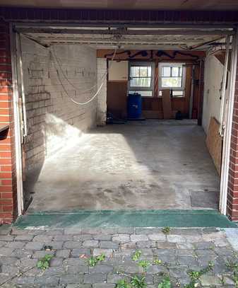 Garage inklusive Stellplatz