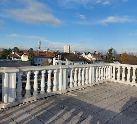 AMBIENT LIVING: 2 Zimmer, Küche, Bad, Dachterrasse in Sachsenhausen