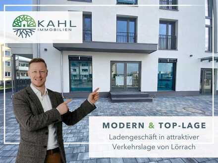 Modernes Ladengeschäft in attraktiver Verkehrslage von Lörrach