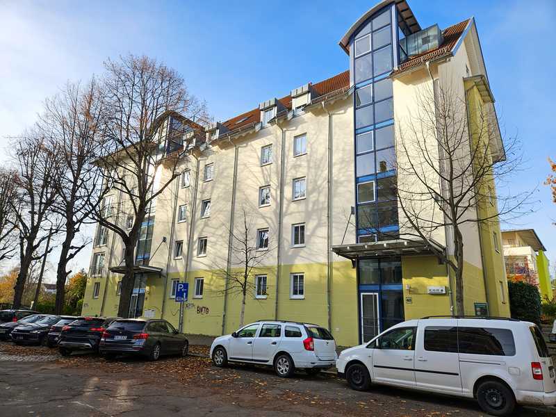 Alterssitz in Leipzig Schleußig, 2-Zi, großer Balkon, Aufzug, Tiefgarage, Toplage