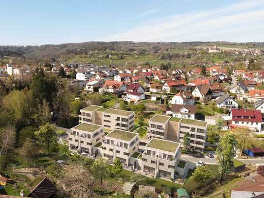 Alles auf einer Etage: 4-Zimmer-Wohnung mit Terasse und großem Garten