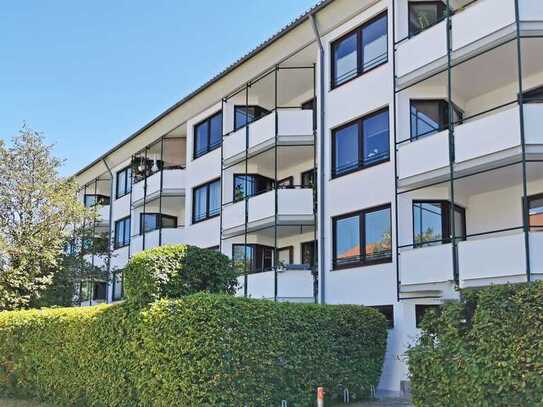 Gemütliche 2-Zimmerwohnung mit großem West-Balkon....