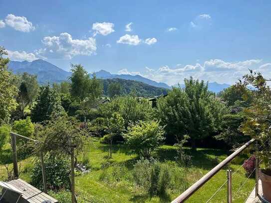 Sonniges Baugrundstück für Ihre Doppelhaushälfte mit Bergblick