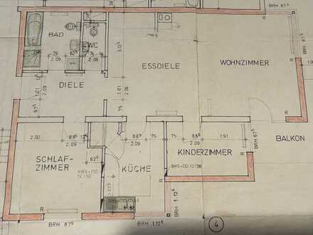 3,5 Zimmer-Wohnung mit Balkon und EBK im Lehle in Möckmühl